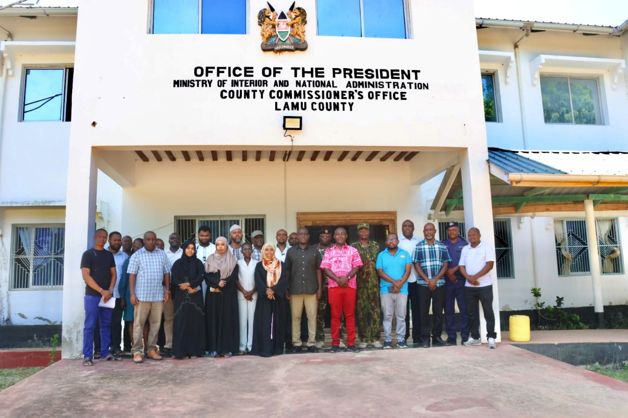 Lamu Emerges as National Model for Resilience Through Strong CSG Coordination
